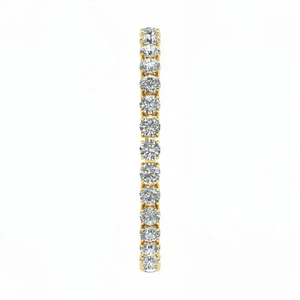 Gleaming Aurora Diamond Bangle - View 3