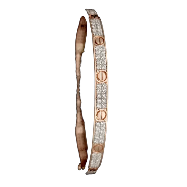 Majestic Dawn Diamond Kada - Laboratory-Grown Diamond Kada