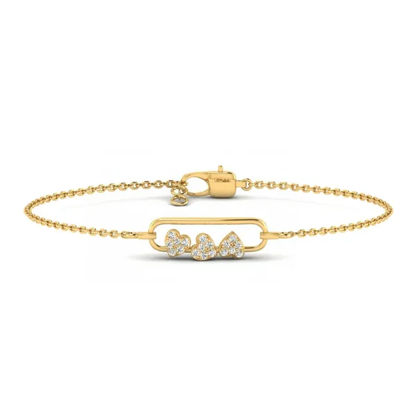 Splendid Signature Diamond Bracelet - Laboratory-Grown Diamond Ladies Bracelet