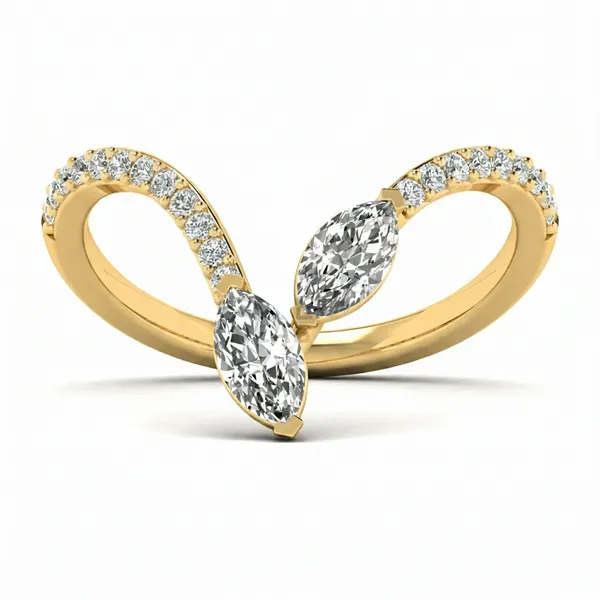 Stunning Channel Diamond Ring - View 2