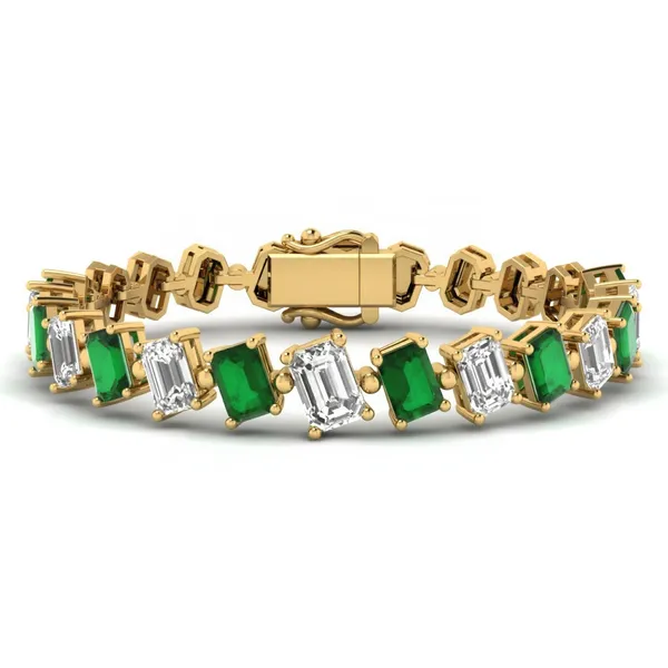 Chic Tennis Diamond Bracelet - Laboratory-Grown Diamond Ladies Bracelet