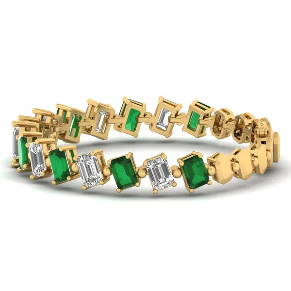 Chic Tennis Diamond Bracelet - View 2