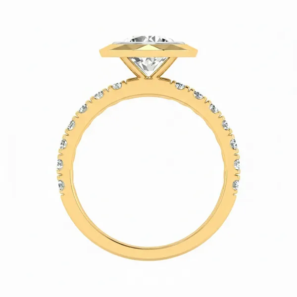 Stately Prong Diamond Ring - View 3
