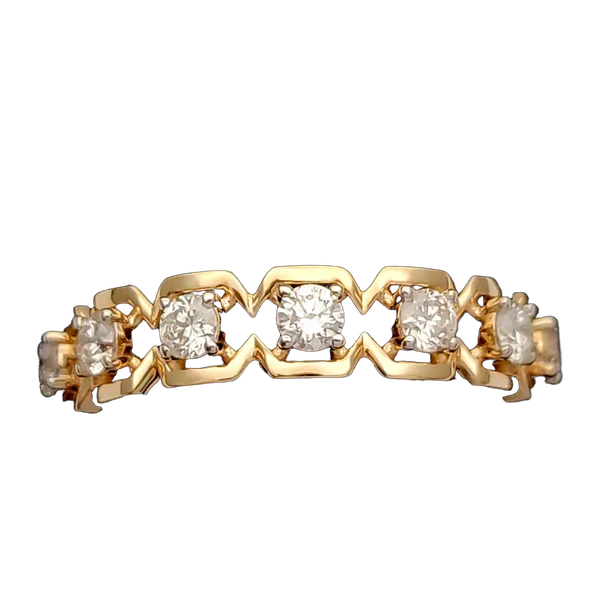 Serene Petal Diamond Ladies Ring - View 2
