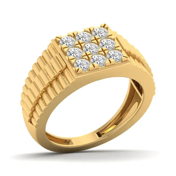 Iconic Cocktail Diamond Ring - Laboratory-Grown Diamond Ladies Ring