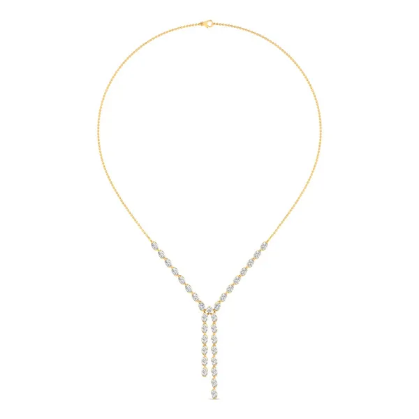 Regal Luxe Diamond Necklace - Laboratory-Grown Diamond Necklace