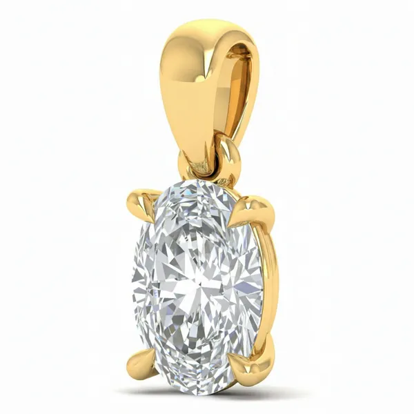 Resplendent Classic Diamond Pendant - View 2