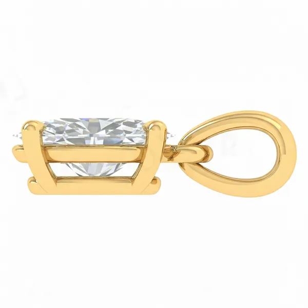Resplendent Classic Diamond Pendant - View 3