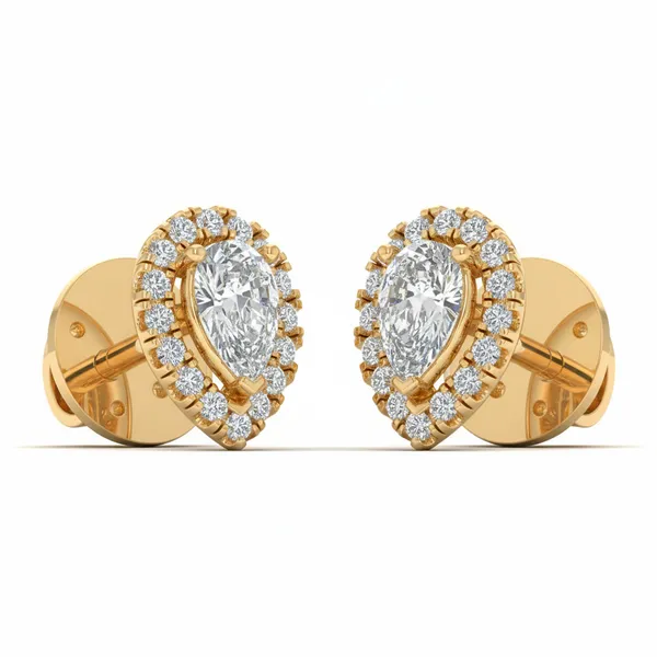 The Felicity Crown Mosaic Earrings - View 2