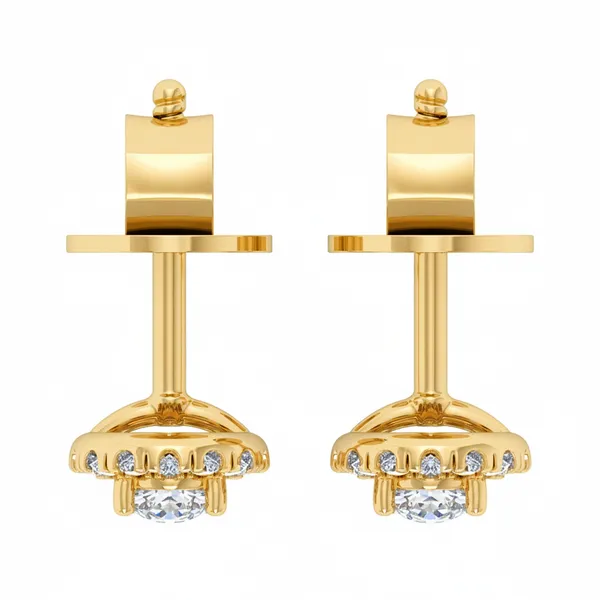 The Felicity Crown Mosaic Earrings - View 4