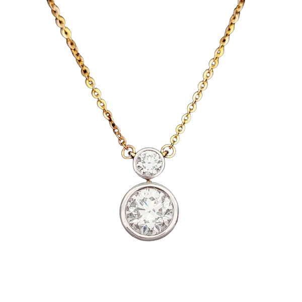 Luminous Dawn Diamond Pendant with Chain MNPC1125