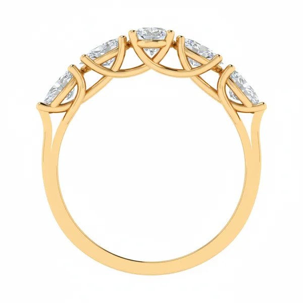 Ornate Infinity Diamond Ring - View 3