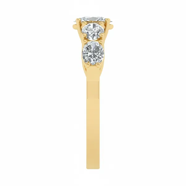 Ornate Infinity Diamond Ring - View 4