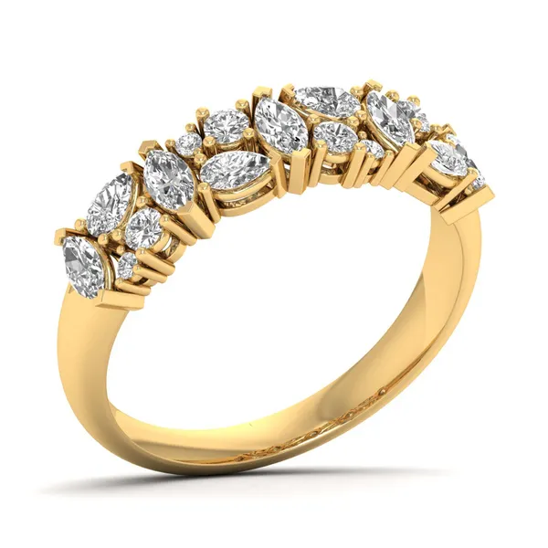 Charming Sovereign Diamond Ring - Laboratory-Grown Diamond Ladies Ring