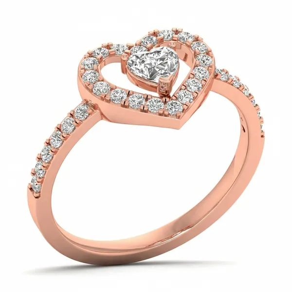 Classic Grandeur Diamond Ring - Laboratory-Grown Diamond Ladies Ring