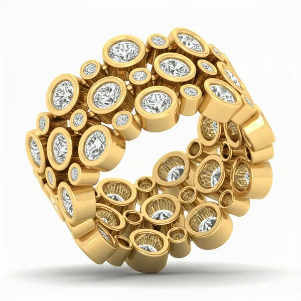 Classic Statement Diamond Ring - Laboratory-Grown Diamond Ladies Ring