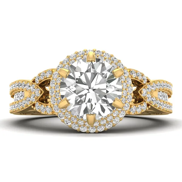 Splendid Tiara Diamond Ring - View 2