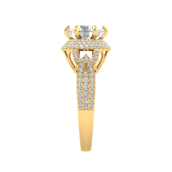 Splendid Tiara Diamond Ring - View 4