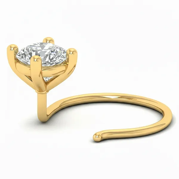 Divine Pave Diamond Nosepin - View 4