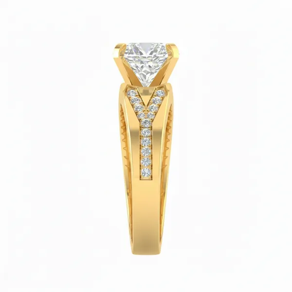 Classic Cascade Diamond Ring - View 4