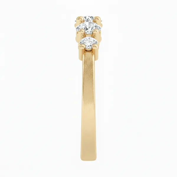 Captivating Split-Shank Diamond Ring - View 4