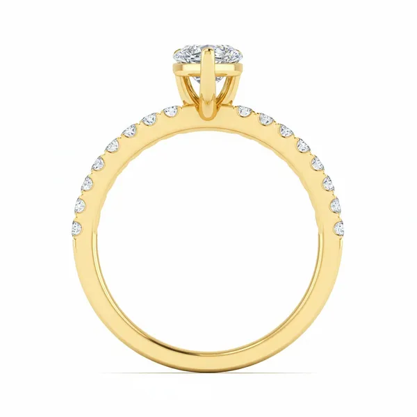 Divine Twist Diamond Ring - View 3