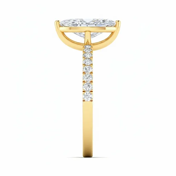 Divine Twist Diamond Ring - View 4