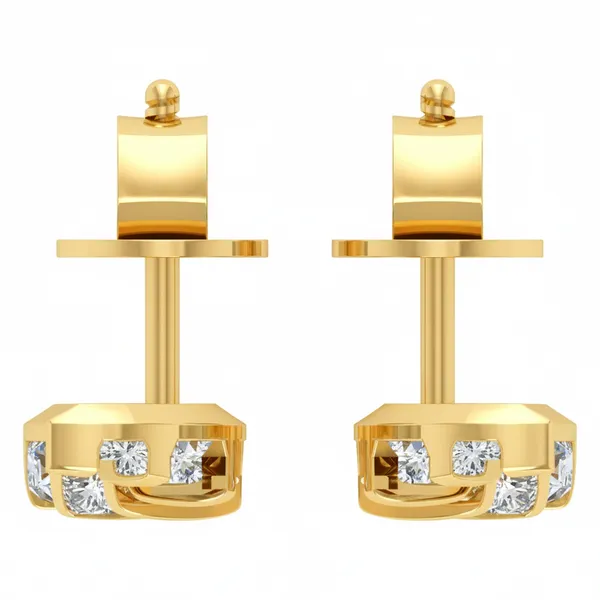 The Isadora Ribbon Bouquet Earrings - View 4