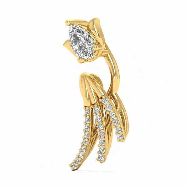Shimmering Infinity Diamond Pendant - View 2