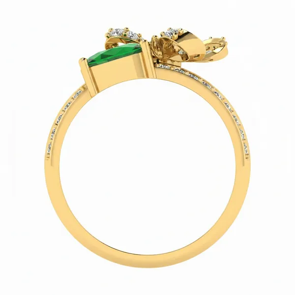 Vivid Stackable Diamond Ring - View 3