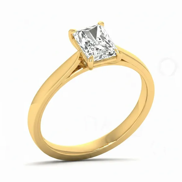 Stately Trellis Diamond Ring - Laboratory-Grown Diamond Ladies Ring