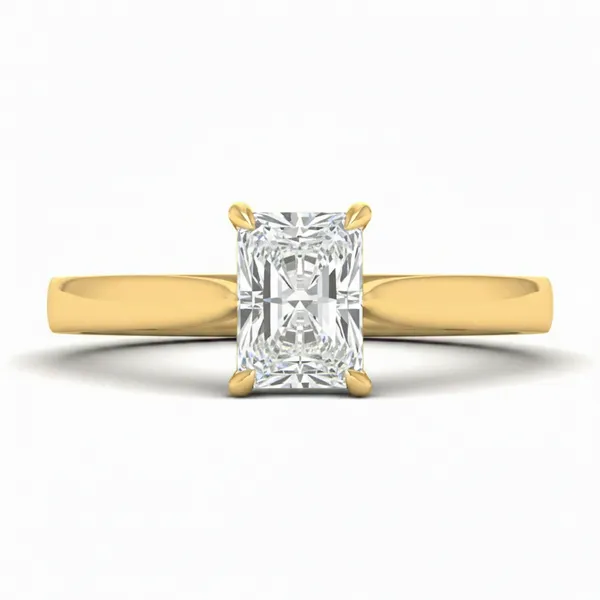 Stately Trellis Diamond Ring - View 2