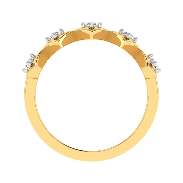 Majestic Signet Diamond Ring - View 3
