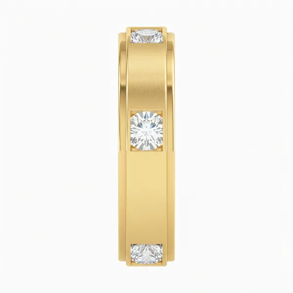 Bold Tiara Diamond Ring - View 4