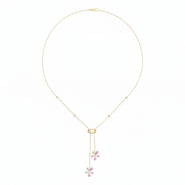 Celestial Twilight Diamond Necklace - Laboratory-Grown Diamond Necklace