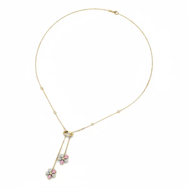 Celestial Twilight Diamond Necklace - View 3