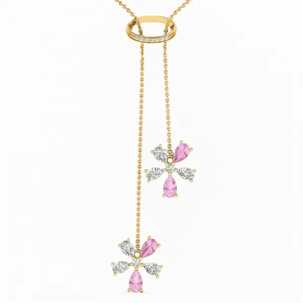 Celestial Twilight Diamond Necklace - View 4