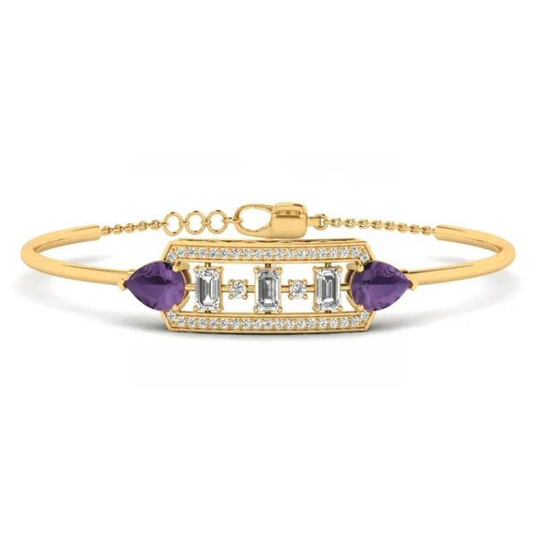 Classic Sparkle Diamond Bracelet - Laboratory-Grown Diamond Ladies Bracelet