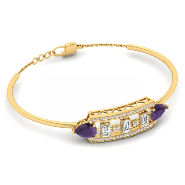 Classic Sparkle Diamond Bracelet - View 4