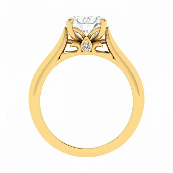 Dreamy Bezel Diamond Ring - View 3