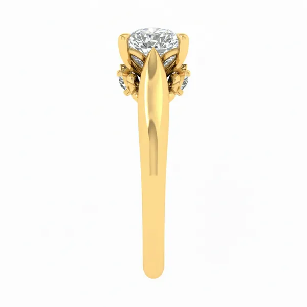 Dreamy Bezel Diamond Ring - View 4