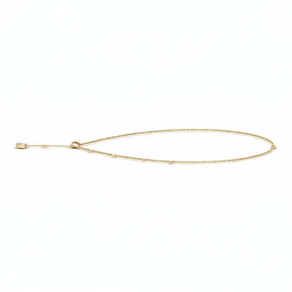 Shimmering Sunrise Diamond Necklace - View 2