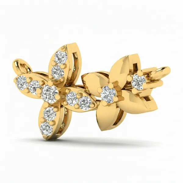 Dreamy Modern Diamond Mangalsutra - View 2
