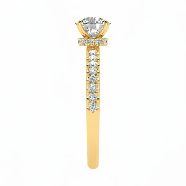 Chic Cocktail Diamond Ring - View 4