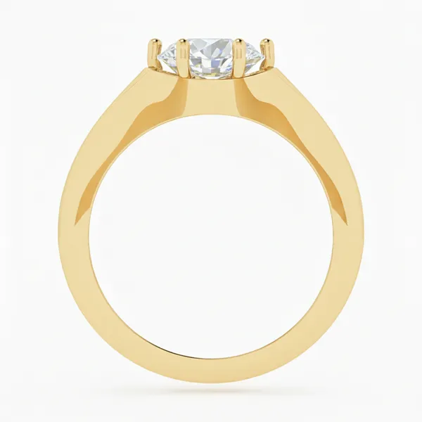 Divine Cascade Diamond Ring - View 3