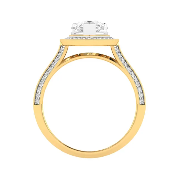 Couture Band Diamond Ring - View 3