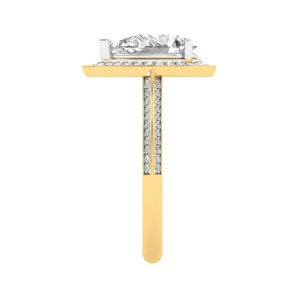 Couture Band Diamond Ring - View 4