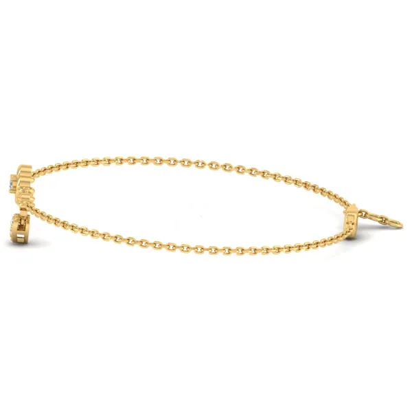 Radiance Herringbone Diamond Bracelet - View 2