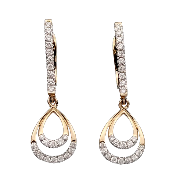 Majestic Dawn Diamond Earrings - Laboratory-Grown Diamond Earrings