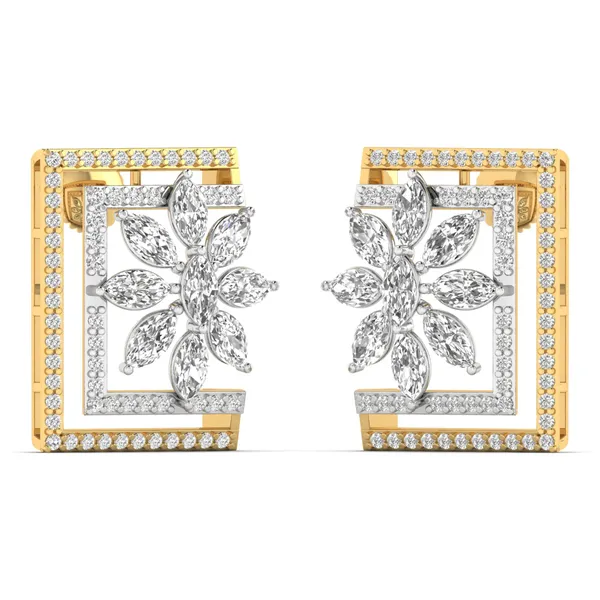 Silvana Spiral Tiered Earrings - View 2